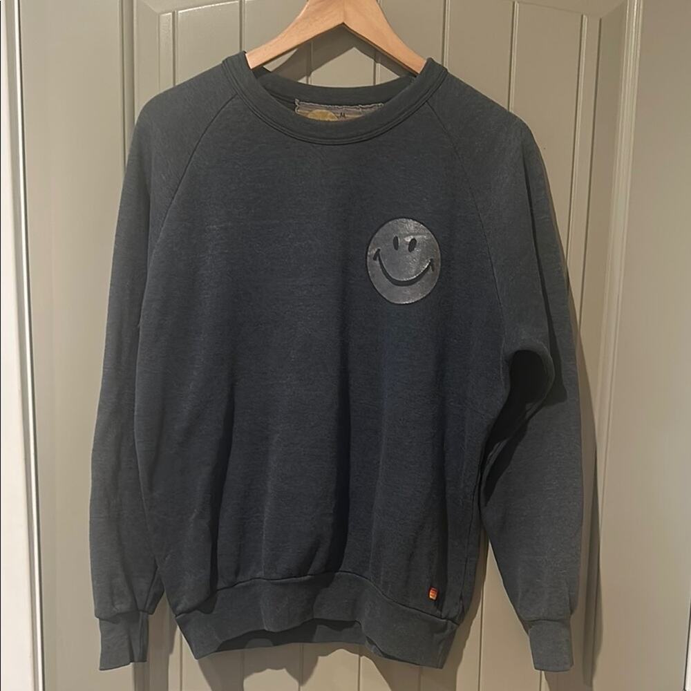 AVIATOR NATION Smiley Crewneck M - Picture 1 of 10